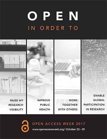 Open Access Week poster